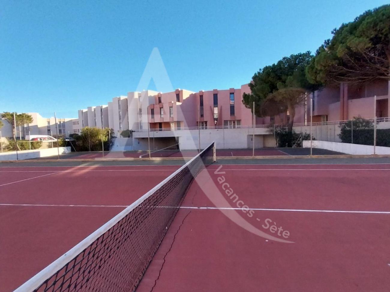 Studio 4 Pers, Pkg, 1Ere Ligne Mer, Piscine, Tennis Sète Exterior foto