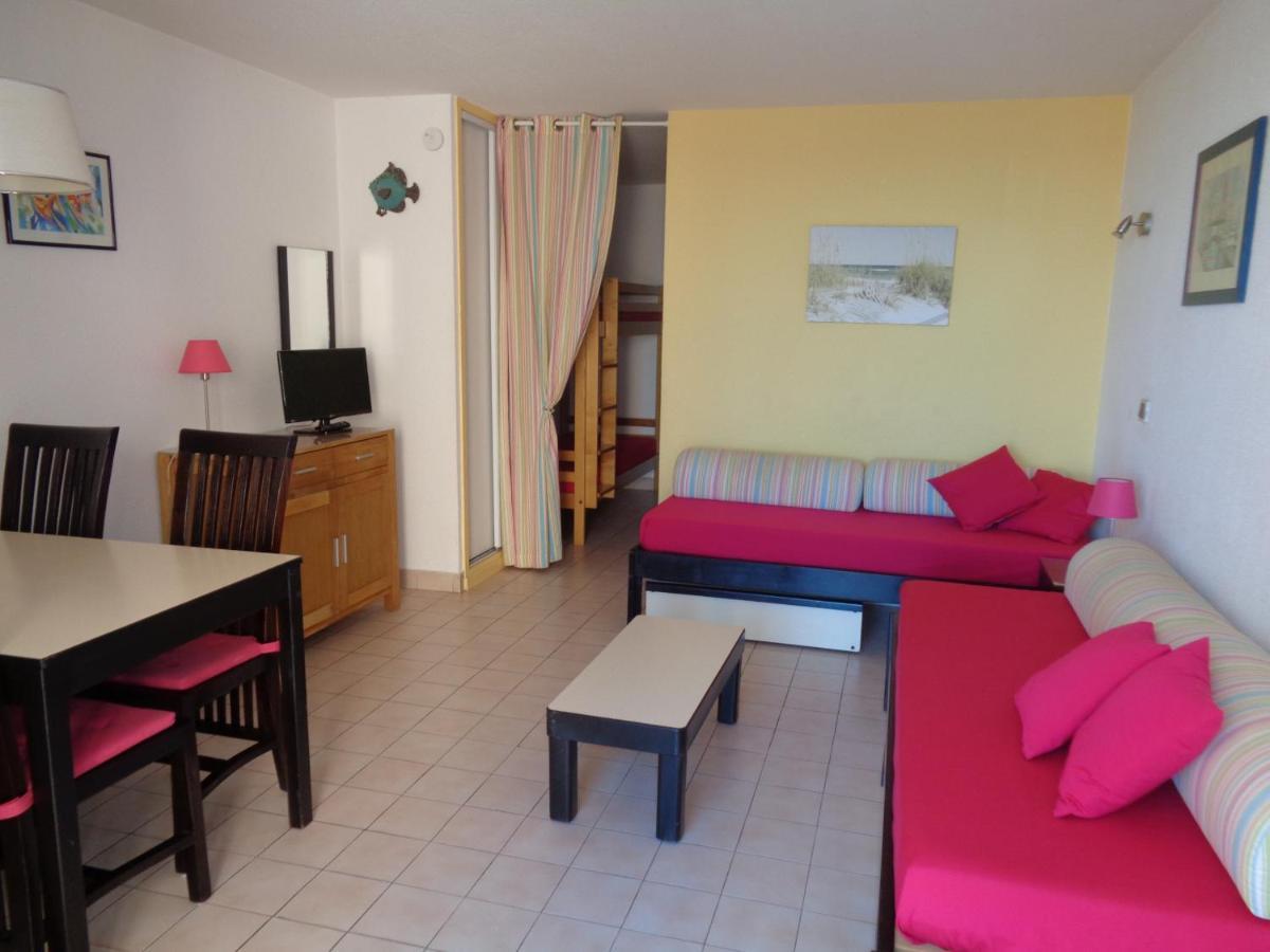 Studio 4 Pers, Pkg, 1Ere Ligne Mer, Piscine, Tennis Sète Exterior foto